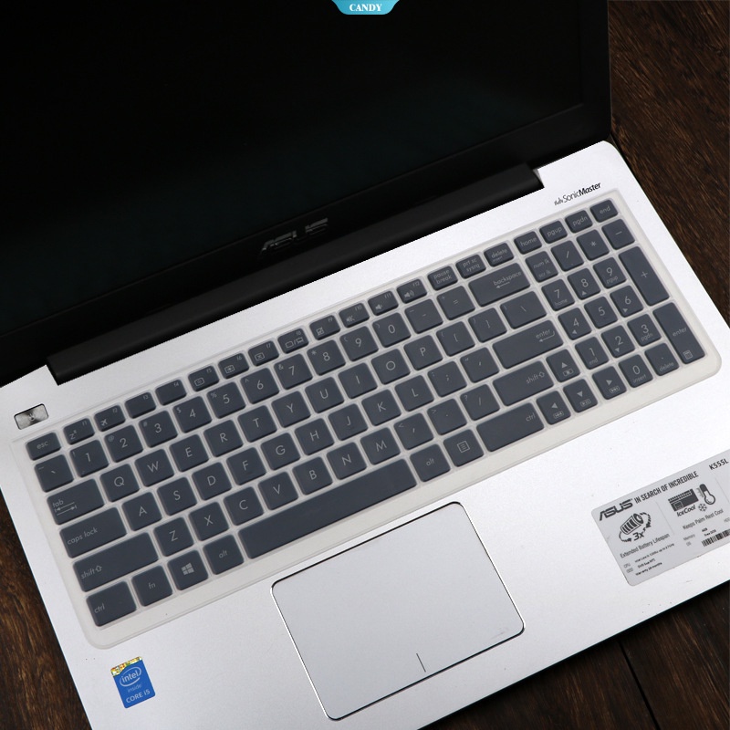 Vỏ Bọc Bảo Vệ Bàn Phím Laptop ASUS K555LN k556uq X550VD X550 X550JX 15.6 inch Bằng Silicon Chống Thấm Nước