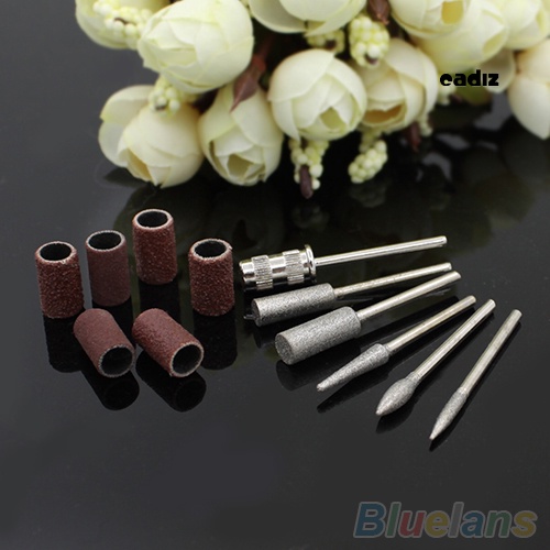Bộ 12 Đầu Mài Móng Tay Chuyên Dụng Cho Salon Làm Đẹp