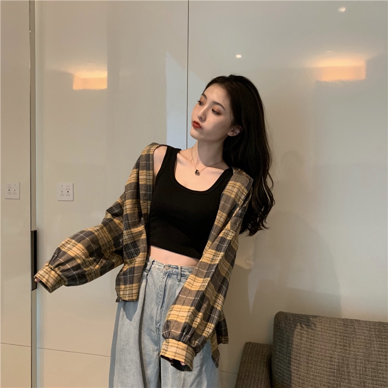 Áo Lửng Không Tay Lưng Cao Thời Trang Quyến Rũ Cho Nữ