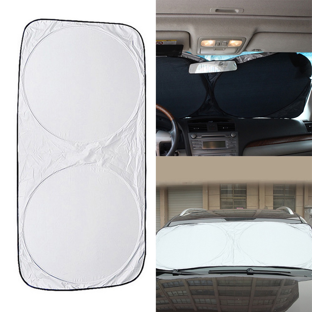 Car Windshield Cover UV Protection Dustproof Anti-frost Sunshade Folding