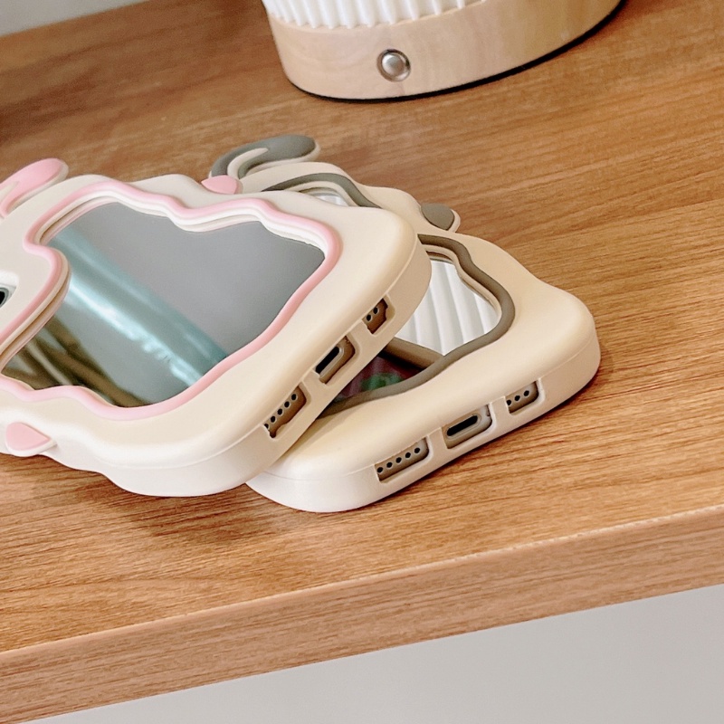 Ốp Điện Thoại Silicone Hình Tai Thỏ Cho IPhone X XS XR XSmax 6 / 7 / 8Plus 14 13 12 11 Pro Promax | BigBuy360 - bigbuy360.vn