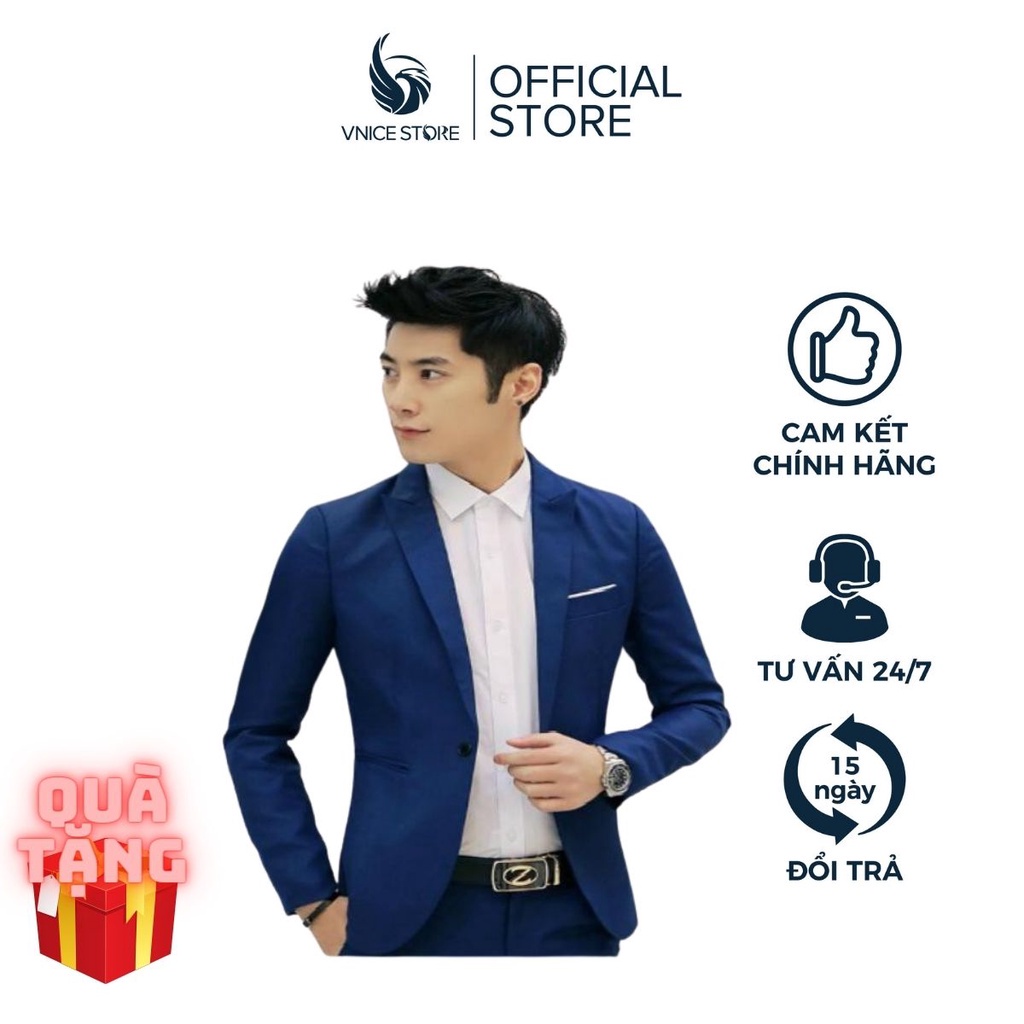 Áo Vest Nam VNICESTORE Dáng Hàn Lịch Lãm Đẳng Cấp Quý Ông