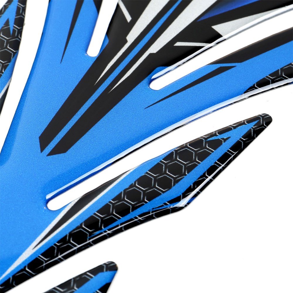 Miếng Dán Trang Trí Bình Xăng Chống Trượt Chống Nước Hình Xương Cá Cho Suzuki GSX250R / GSX