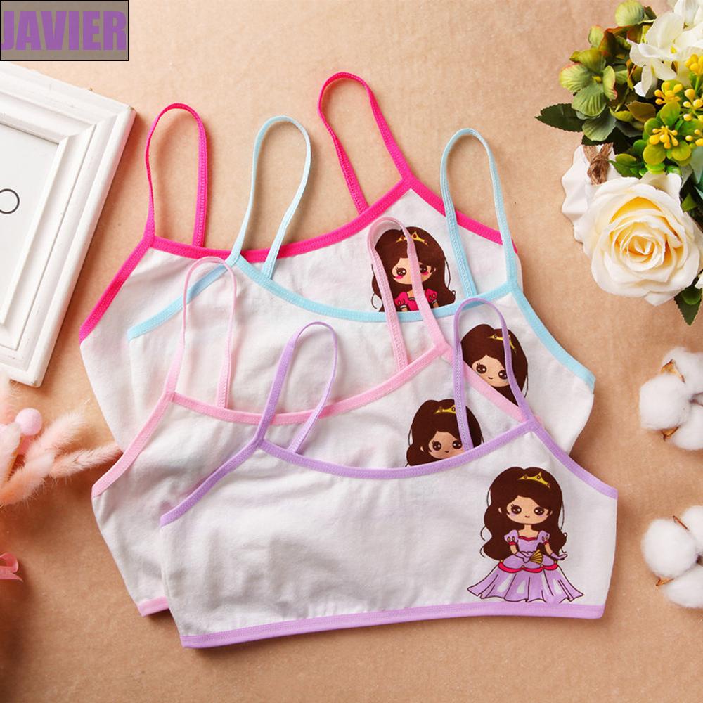 Set 4 áo cánh cho trẻ em tuổi dậy thì sát nách thời trang mùa hè xinh xắn dành cho bé gái
