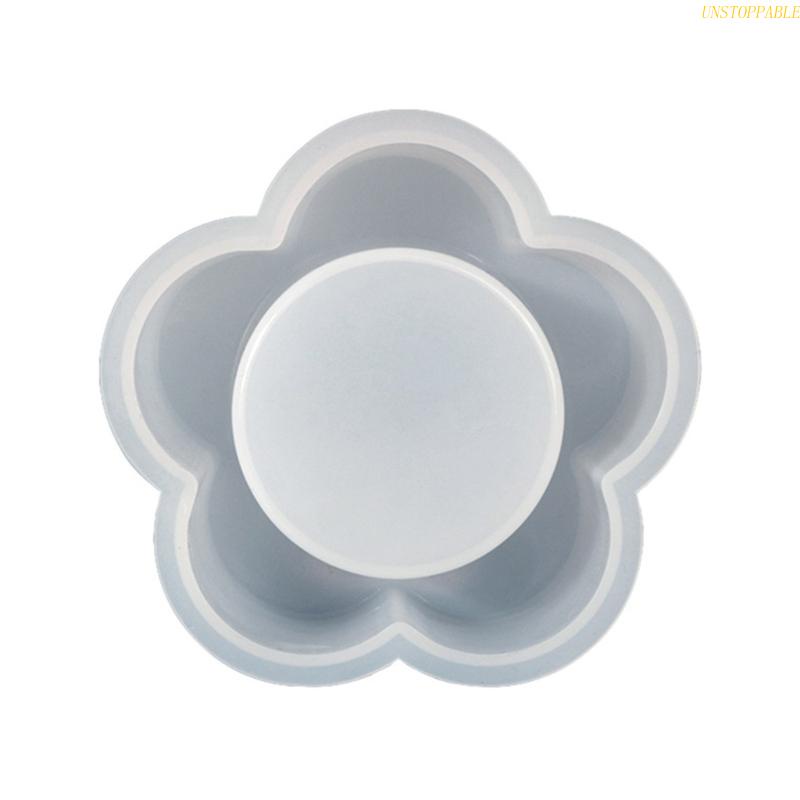 Khuôn Làm Giá Đỡ Son Môi Bằng Nhựa Resin Hình Hoa DIY