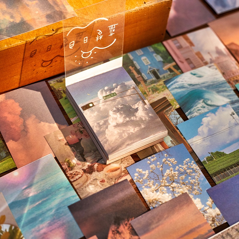 Sticker Dán Trang Trí Sổ Tay Hình Doudou Phong Cách Retro Nhật Bản