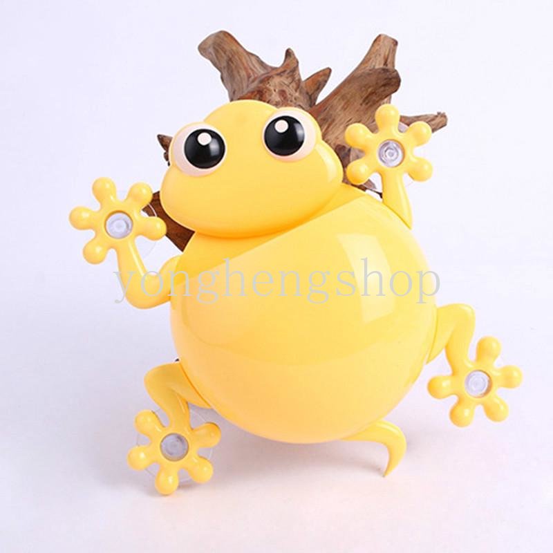 Giá Đỡ Bàn Chải Đánh Răng Gắn Tường Hình Ếch Dễ Thương