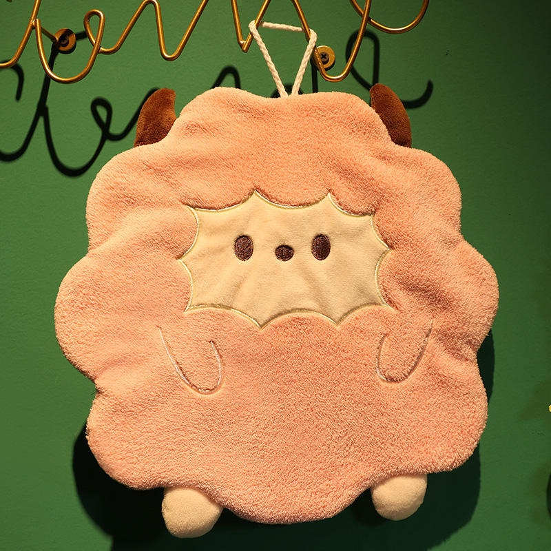 Khăn Lau Tay Họa Tiết Hoạt Hình Dễ Thương Dành Cho Nhà Bếp / Phòng Tắm