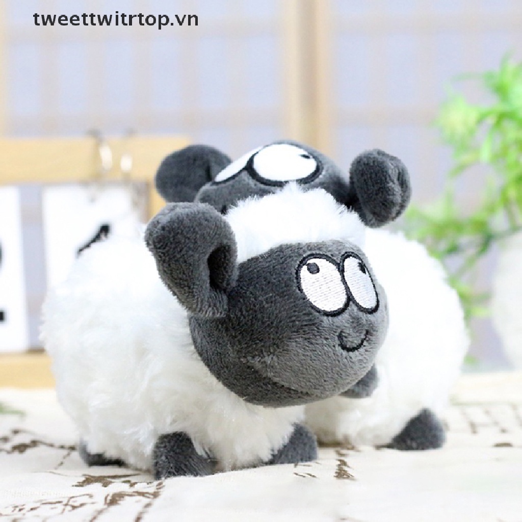 1 Cừu Nhồi Bông Mềm Mại Trang Trí Ba Lô