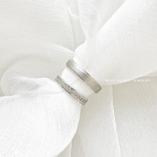 [DEAL SỐC] Nhẫn đôi bạc 925 Miuu Silver, nhẫn cặp Giselle