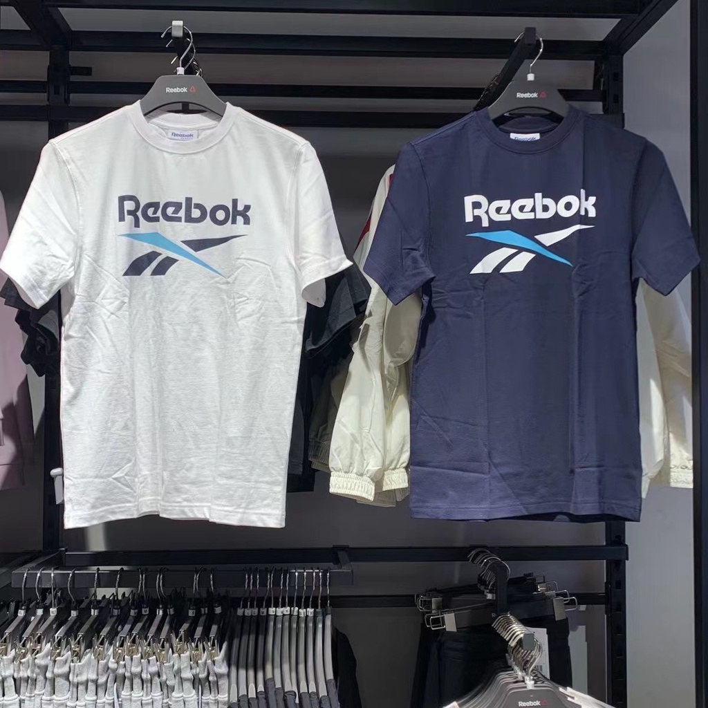 Áo Thun Cotton Ngắn Tay Unisex Reebok FK2655 / 2656