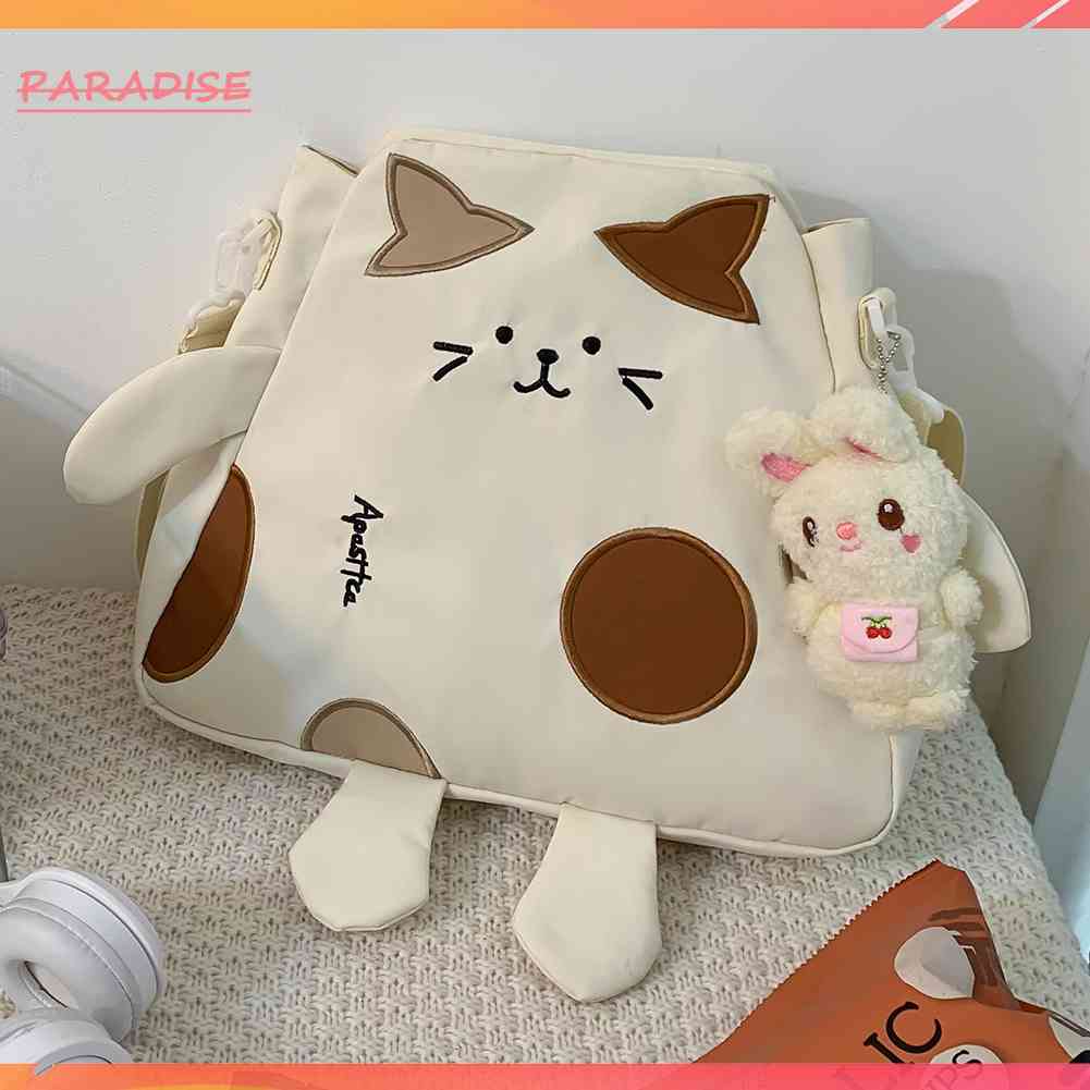 Túi Đeo Chéo Hình Mèo Dễ Thương Cho Nữ