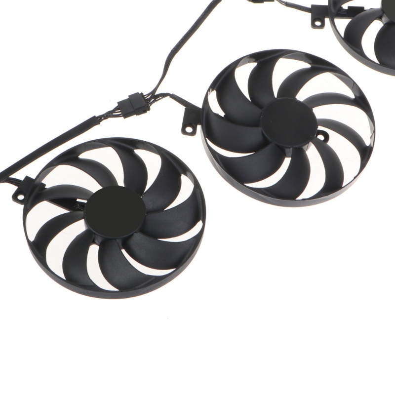 Bộ 3 Quạt Tản Nhiệt Thẻ Đồ Họa 90mm Chất Lượng Cao129215Quạt Tản Nhiệt SU 7Pin 12V 0 5A Chất Lượng Cao