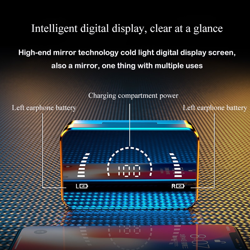 Bộ Tai Nghe Bluetooth Không Dây T5 TWS Có Mic Kiểu Dáng Thể Thao Cho Nữ