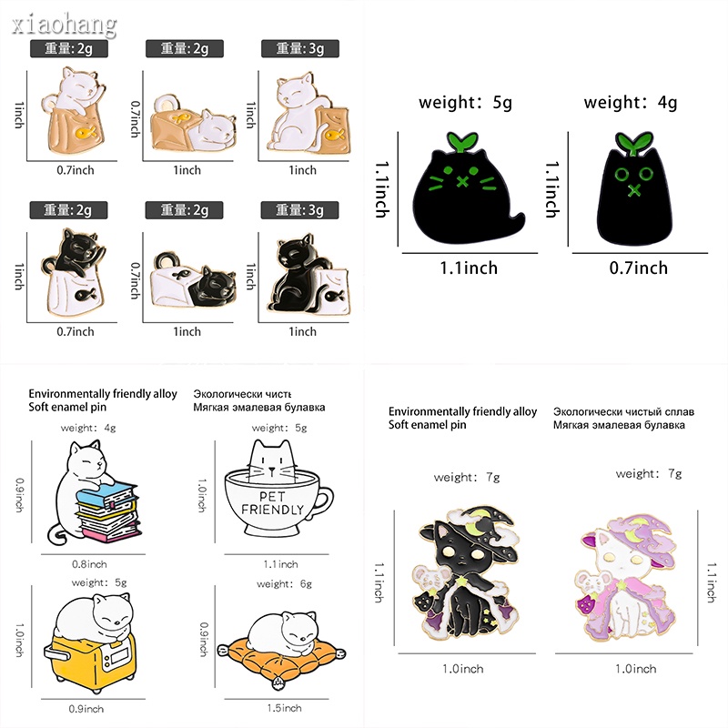 Bộ 2 Ghim Cài Áo Hình Động Vật Dễ Thương