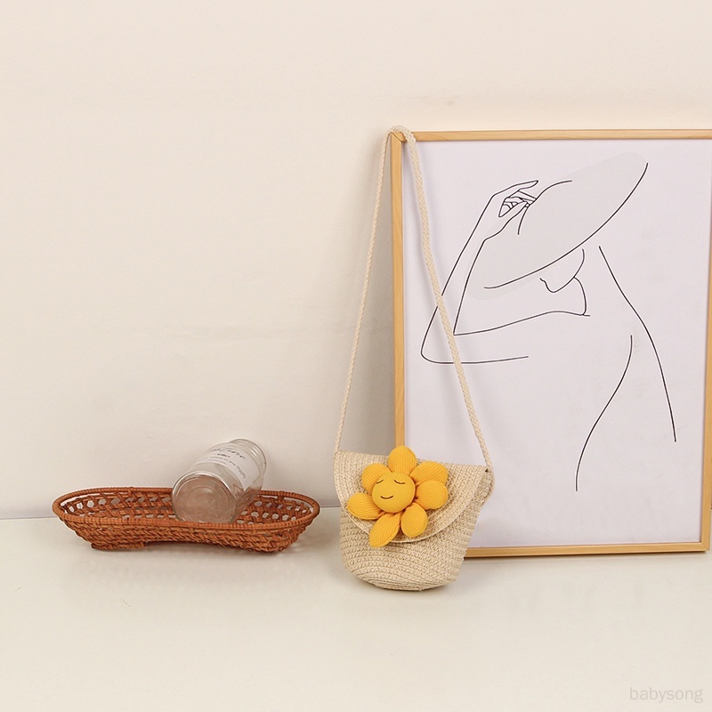 Túi Đeo Chéo Đính Nơ Hoa Phong Cách Phương Tây Cho Nữ