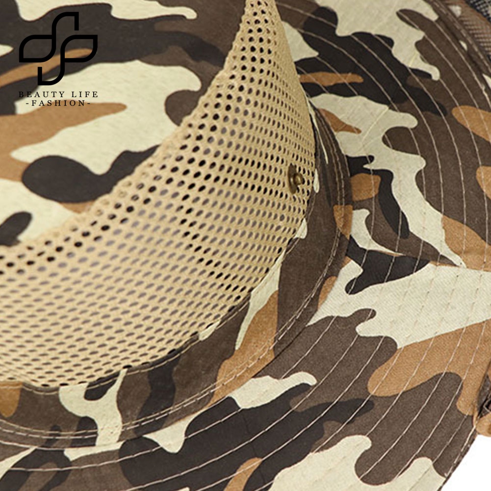 Nón Tai Bèo Vành Rộng Họa Tiết Rằn Ri Thấm Hút Mồ Hôi Chống Tia UV Thời Trang Dùng Khi Đi Bộ