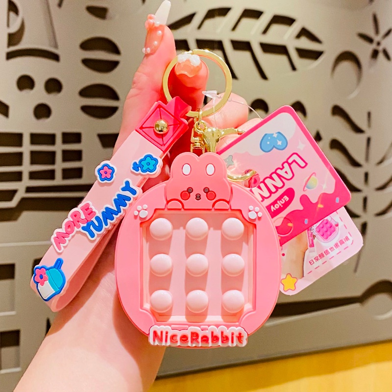 Móc Khóa Hình Động Vật Hoạt Hình Đáng Yêu