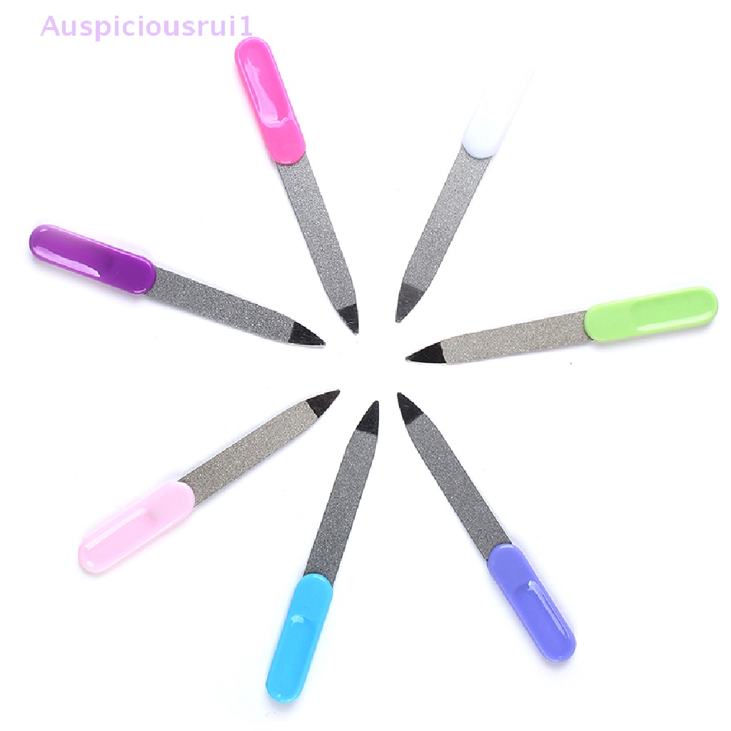 1 Cây Dũa Móng Tay Bằng Thép Không Gỉ Hai Mặt Tiện Dụng