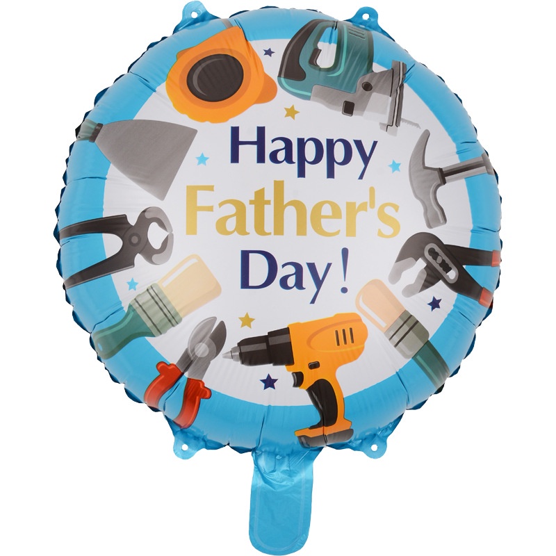 Bong Bóng Chữ Happy Father Day SuperDad Helium Globos Trang Trí Tiệc