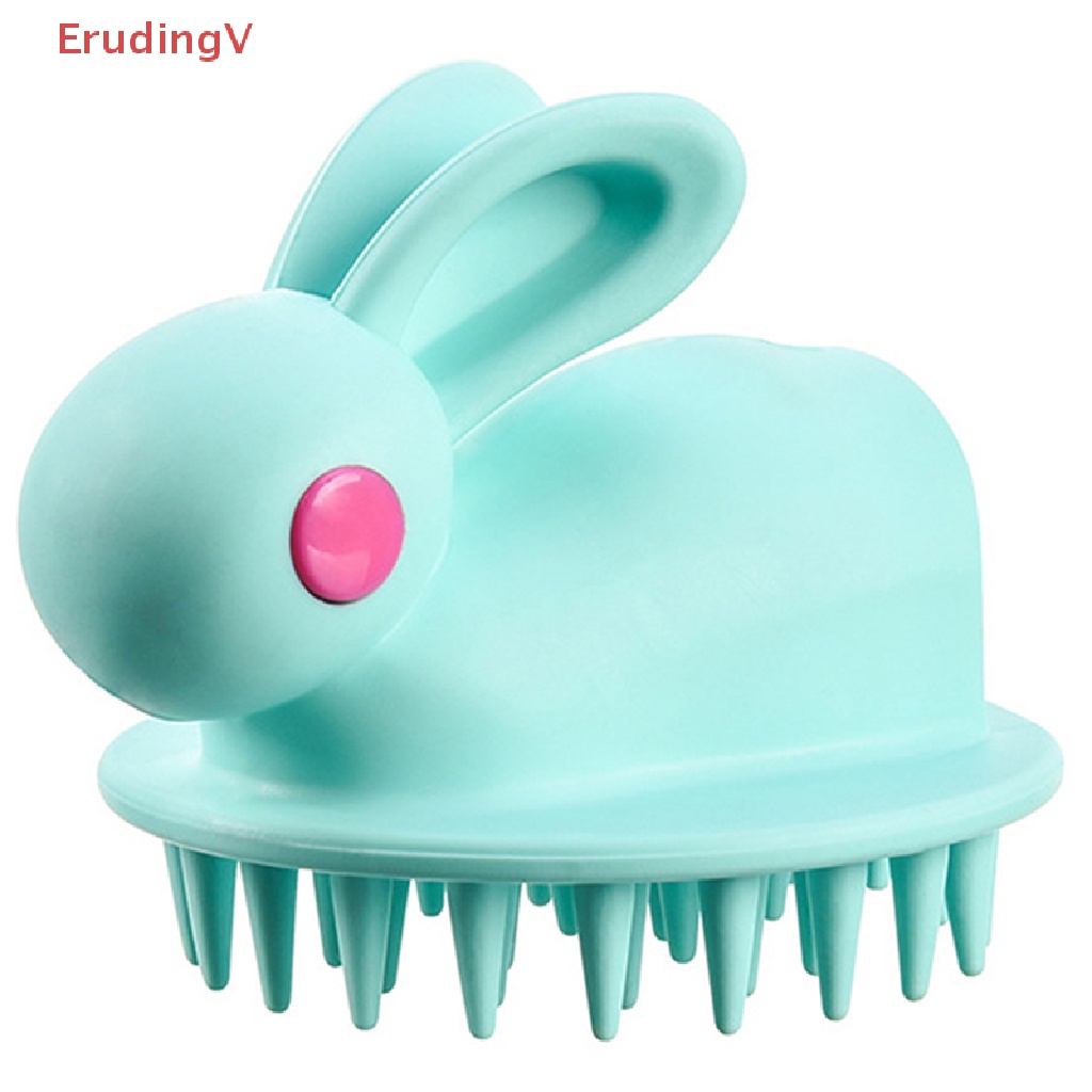 Lược Silicone Massage Da Đầu Và Tóc Làm Sạch Da Đầu