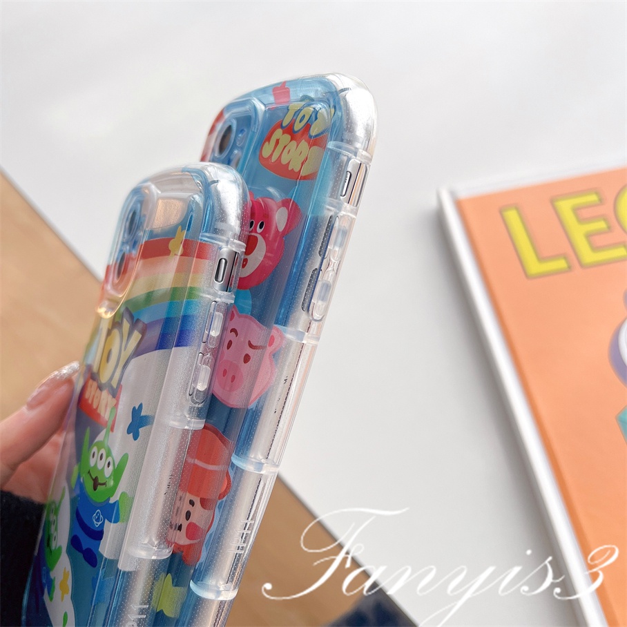 Ốp Điện Thoại TPU Mềm Trong Suốt In Hình Toy Story Cho IPhone 14 13 12 11 Pro Max X XR Xs Max 8 7 Plus SE 2020