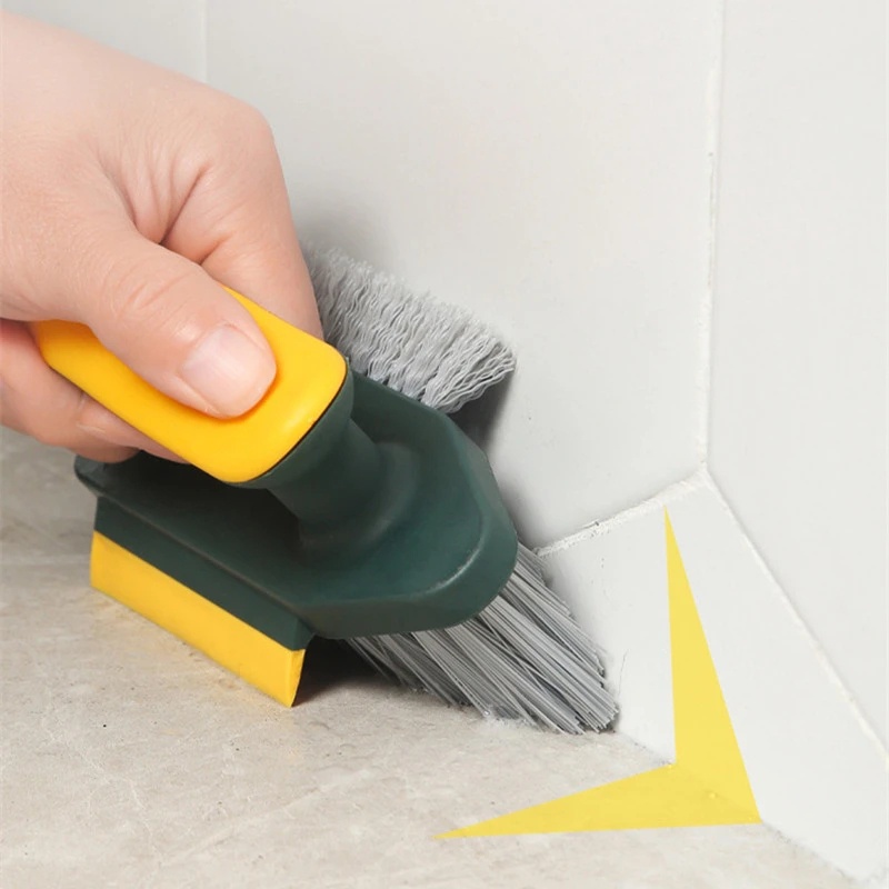Bàn Chải Chà Rửa Khe Hở Đa Năng 4 Trong 1 Cầm Tay Cho Nhà Bếp / Phòng Tắm