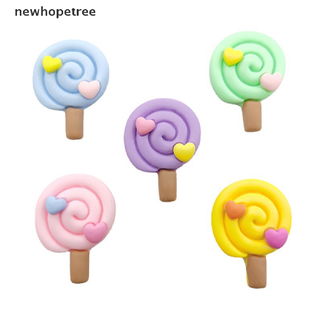 Bộ 10 Kẹp Tóc Mini Hình Trái Tim Dễ Thương Dùng Trang Trí Sổ Tay DIY