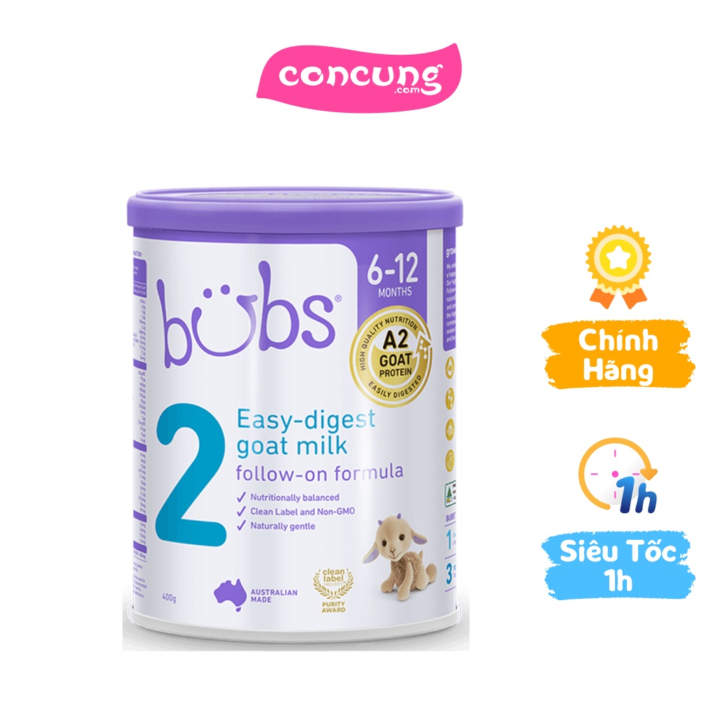 Sữa dê Bubs Goat 400g số 2 