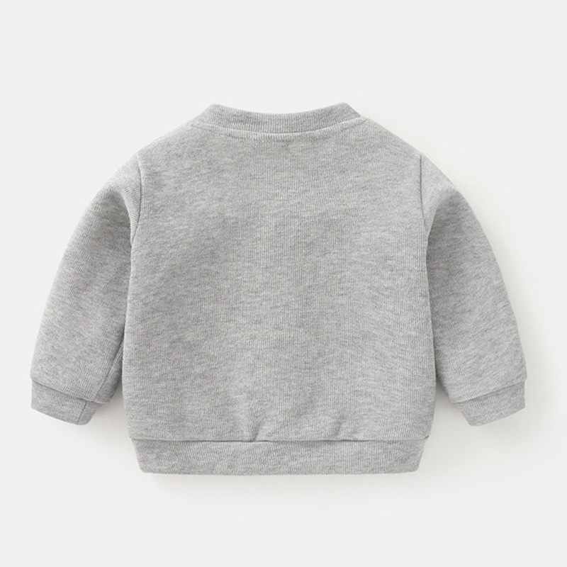 Áo Khoác Cardigan Dệt Kim Mỏng Thoáng Khí Tay Dài In Hình Gấu Dễ Thương Thời Trang Mùa Hè Cho Bé Trai 0-4 Tuổi