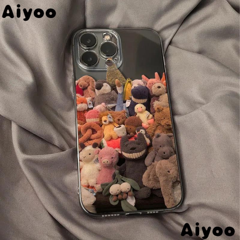 ✅Ốp Điện Thoại Mềm Hình Cô Gái Dễ Thương Cho iPhoneXS Apple 14 / 12Promax11 / 13 / 8Plus 11MA