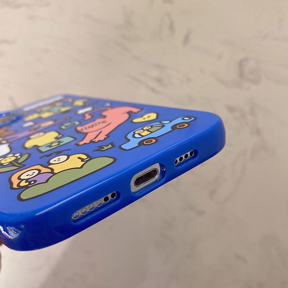 Ốp Điện Thoại TPU Mềm Siêu Mỏng In Họa Tiết Động Vật Hoạt Hình Dễ Thương Cho IPhone 14 13 12 11 Pro Max X XR 8 7 Plus