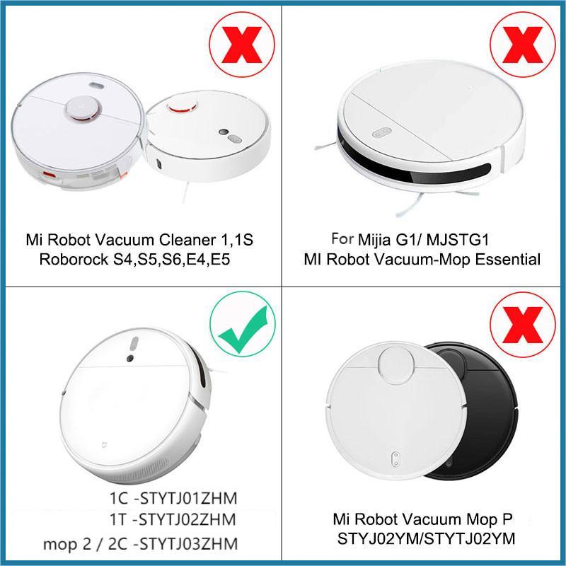 Bộ Phụ Kiện Cho Robot Hút Bụi Mop 1C / 1T Mop 2 Pro+/ 2C Mop2 F9 For Xiaomi Mijia STYTJ01ZHM / STYTJ02ZHM / STYTJ03ZHM / STYTJ05ZHM