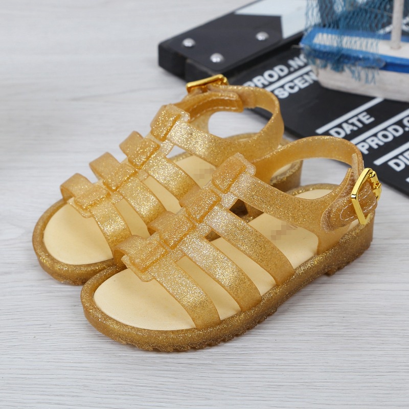 Xăng đan Đi Biển Đục Lỗ Phong Cách Roman 2023 Cho Bé