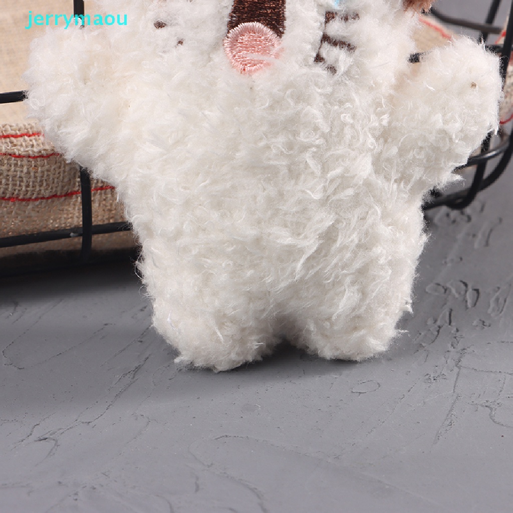 Móc Khóa Thỏ Nhồi Bông 9 * 10cm Trang Trí Túi Xách