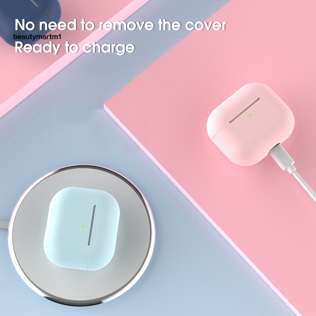 Vỏ Bảo Vệ Hộp Sạc Tai Nghe AirPods 3 3 Không Dây Bằng Silicon Chống Va Chạm
