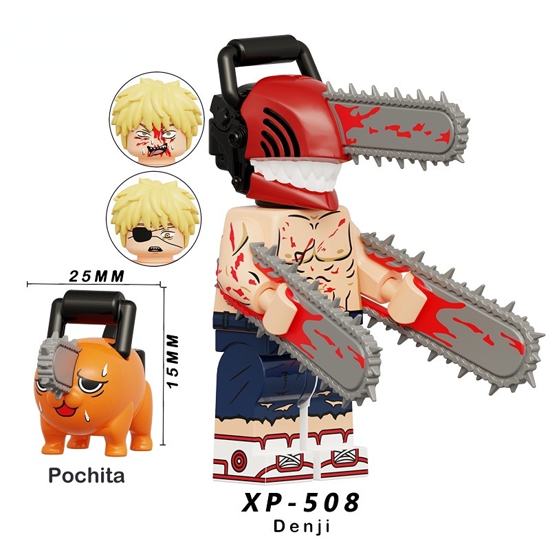 Mô Hình Đồ Chơi Nhân Vật Chainsaw Man Denji Demon Boom Power Reze Angle Devil Himeno Mini Làm Quà Tặng Cho Bé