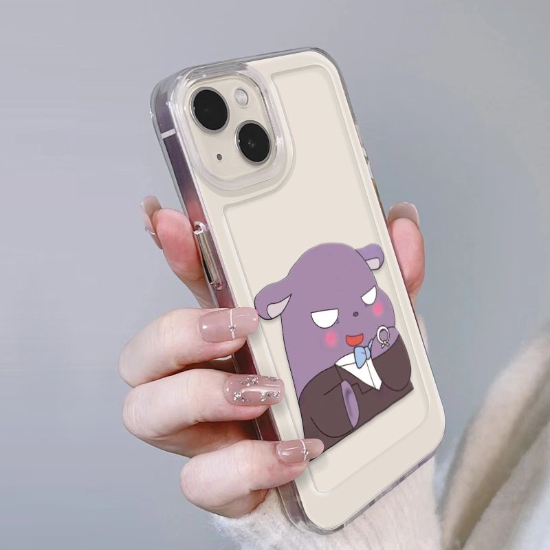 ✅Ốp Điện Thoại Mềm Trong Suốt In Hình Kuromi Baku Cho iPhone 14Promax 13 / 12 / 11 xr 7 / 8pins