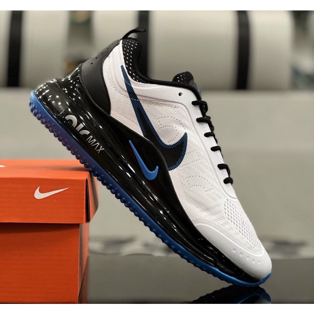 Giày Nike Air Max 720 White Black - Giày Thể Thao Nam Sneaker Chính Hãng, Full Box