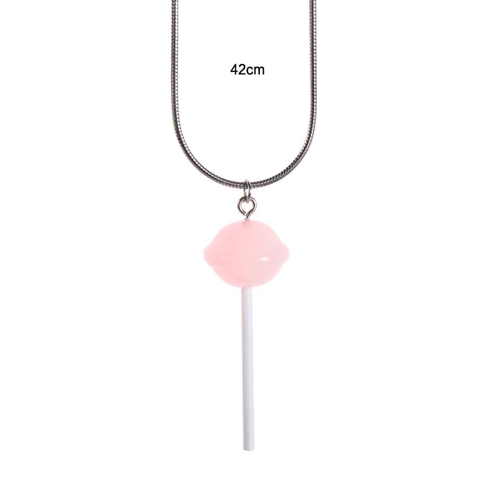 ANEMONE Dây Chuyền Mặt Kẹo Mút Thời Trang Hàn Quốc Vintage Cho Nữ