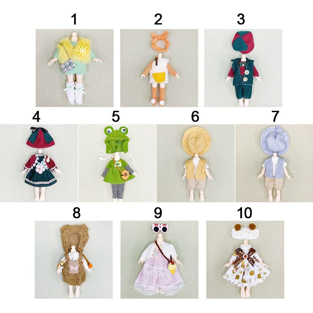 Đầm Thời Trang Cho Búp Bê 1 / 11Obitsu11 Ob11 Ob11 Gsc 16~17cm