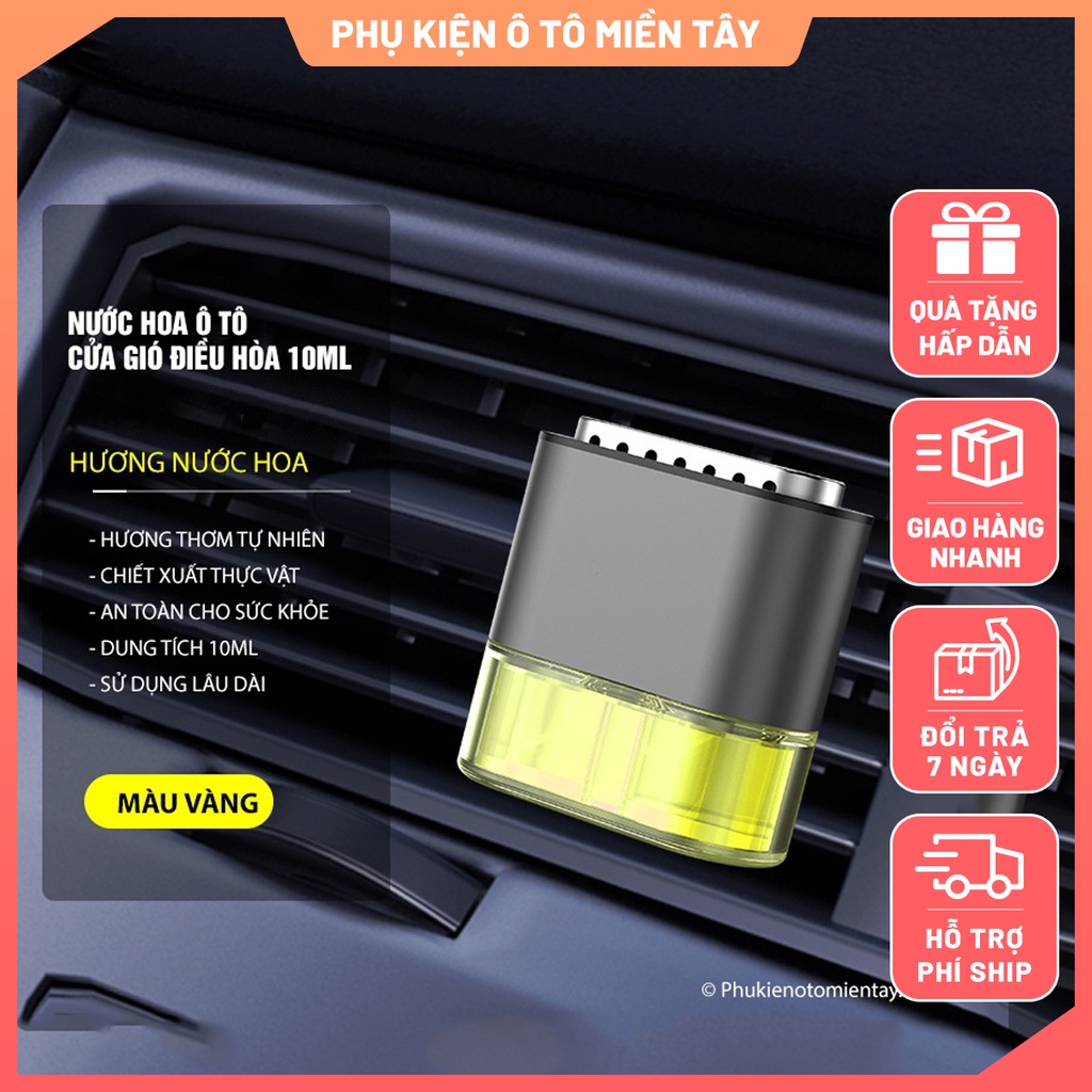 Nước Hoa Ô Tô Cao Cấp Nhập Khẩu Kẹp Cửa Gió Điều Hòa Xe Hơi Hương Thơm Khử Mùi Xe | BigBuy360 - bigbuy360.vn