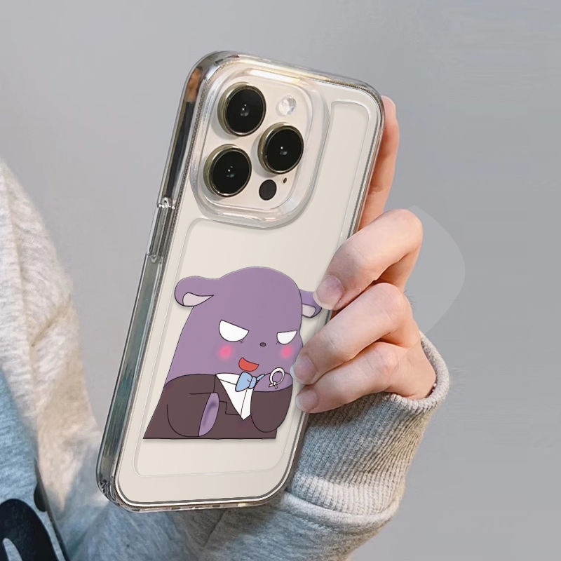 ✅Ốp Điện Thoại Mềm Trong Suốt In Hình Kuromi Baku Cho iPhone 14Promax 13 / 12 / 11 xr 7 / 8pins