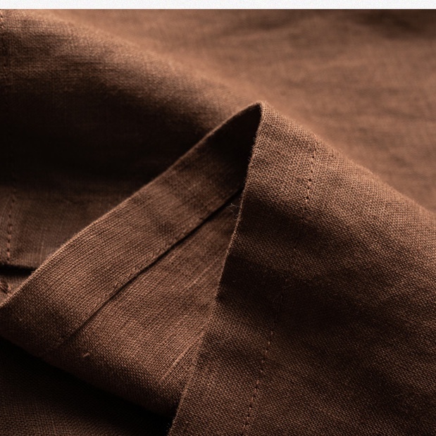 ICE Cotton and Linen Shirt Retro Hong Kong Style Top Foreign Trade Original Single Autumn New Cotton and Linen Women's Loose Linen Outdoor All-Matching Women's Shirt