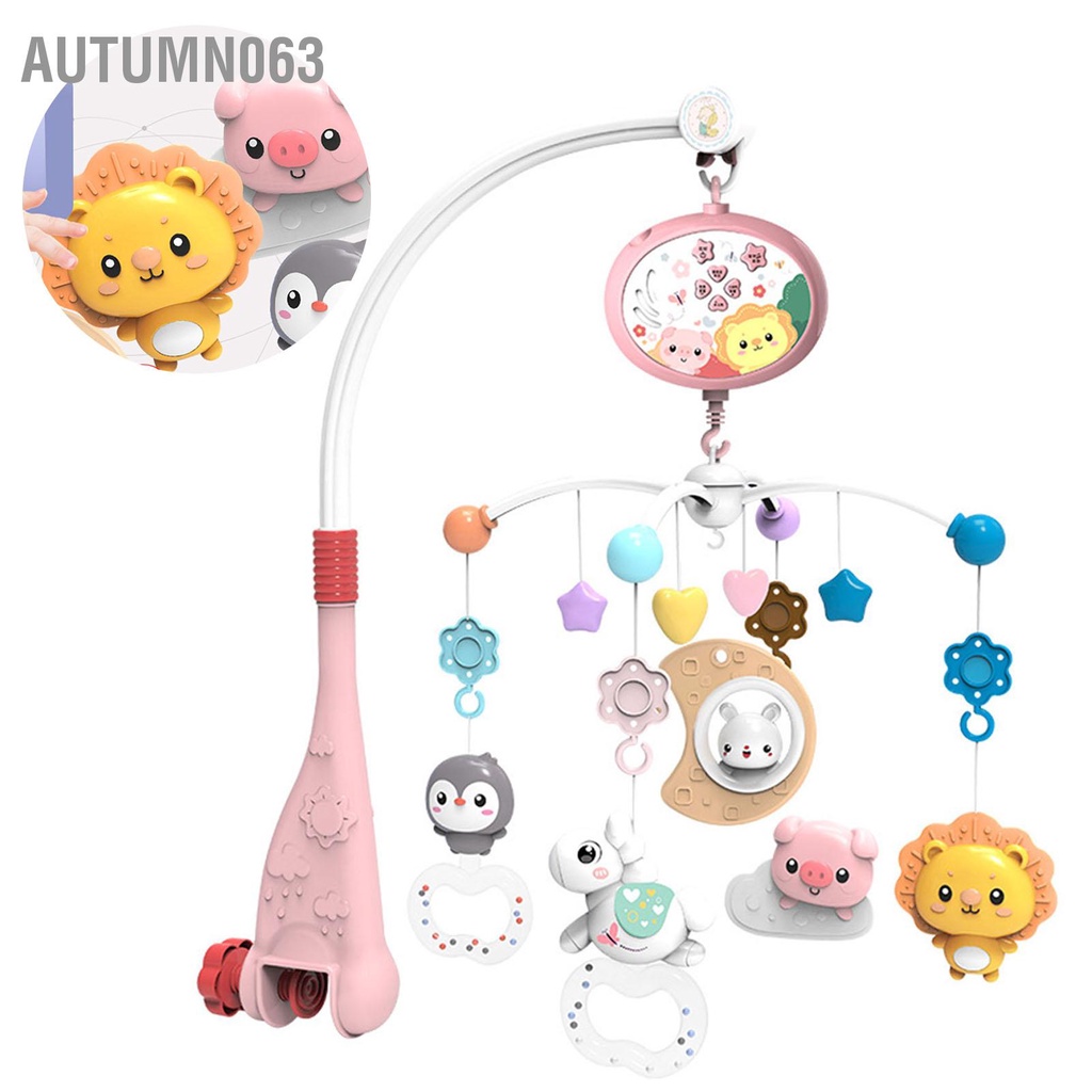 Đồ Chơi Lục Lạc Dạng Treo Có Chuông Điều Khiển Từ Xa Cho Trẻ Em 1-12 Tháng Tuổi