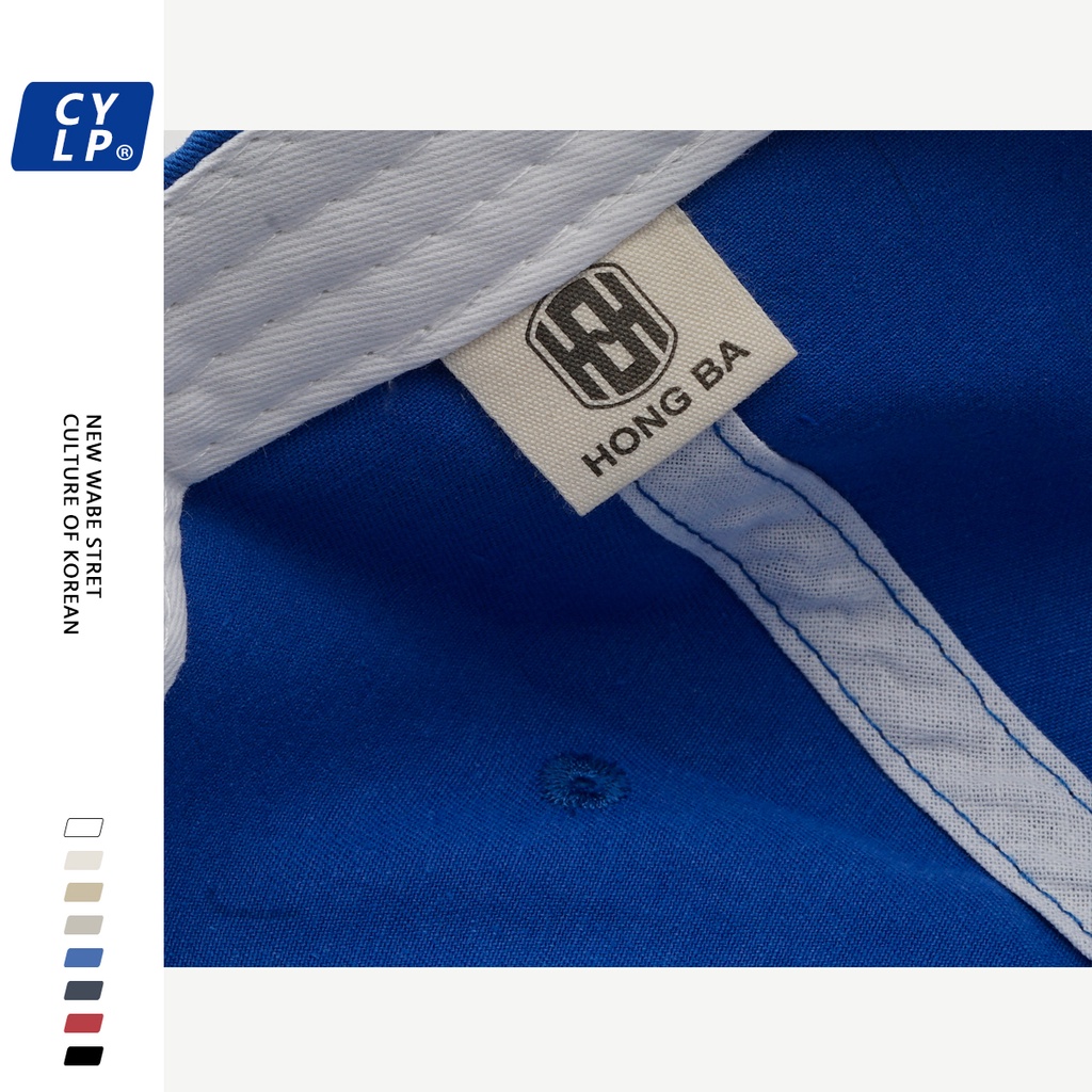 Mũ Lưỡi Trai Mềm Thêu Chữ Phong Cách Hàn Quốc Thời Trang Xuân Hè Cho Cặp Đôi