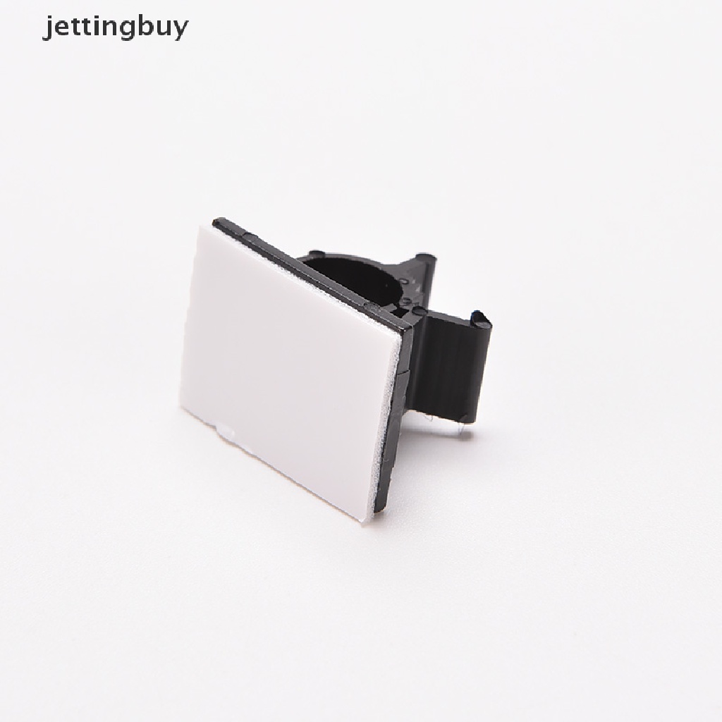 Bộ 10 Kẹp Dây Cáp Bằng Nilon Màu Đen Có Thể Điều Chỉnh Tiện Dụng