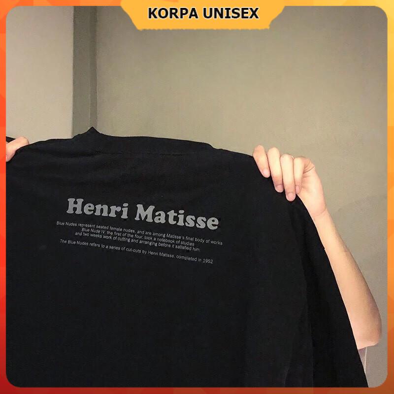 [CÓ ẢNH THẬT] Áo thun tay lở form rộng Henri Matisse - Unisex nam nữ đều mặc được