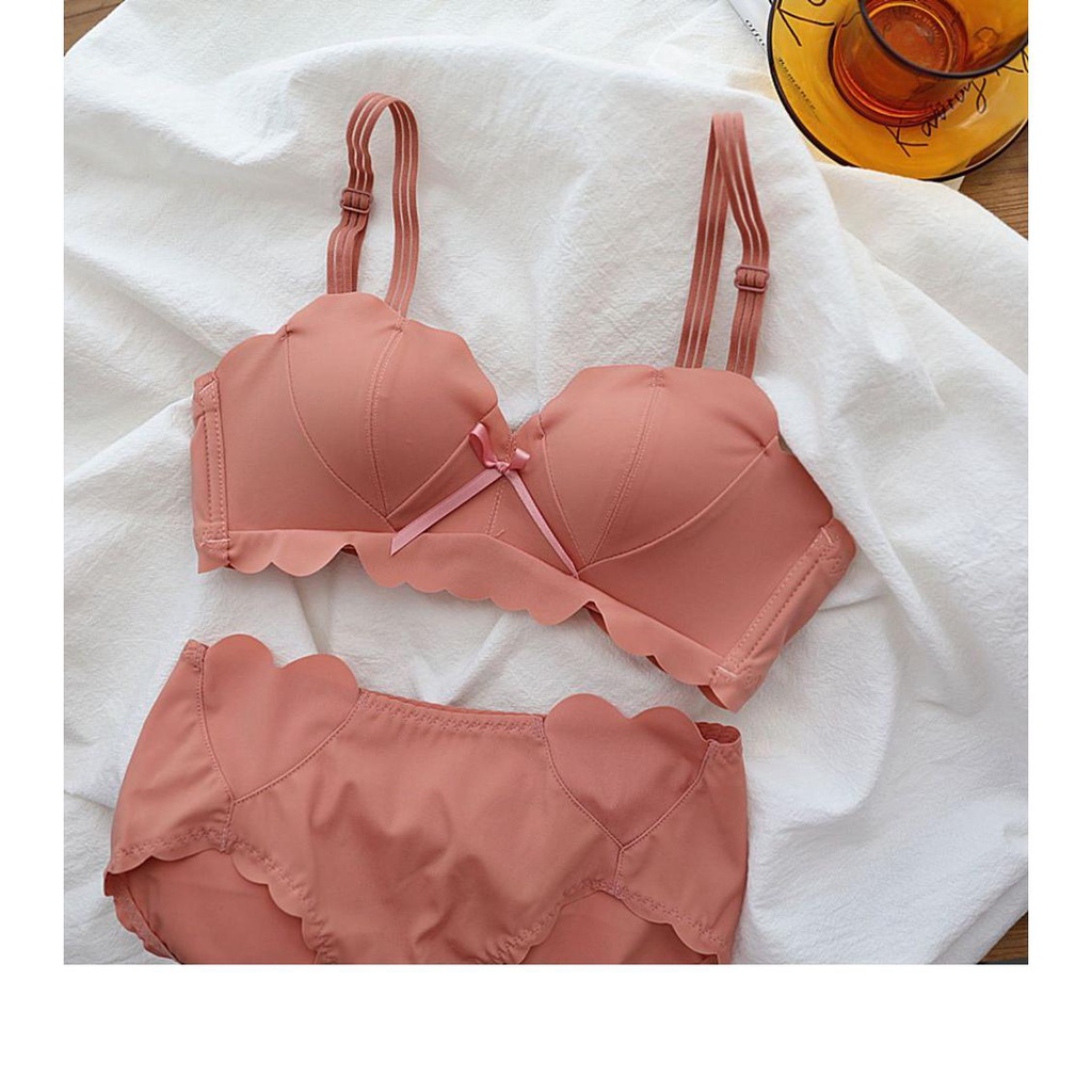 Bộ Đồ Lót Một Mảnh Không Dây Mỏng Nhẹ Thoải Mái Phong Cách Nhật Bản Cho Nữ