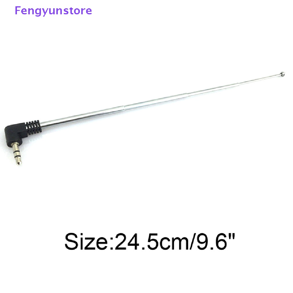 Ăng Ten Thu Sóng Radio FM 433-760 MHz Đầu Cắm 3.5mm Thông Dụng Cho Xe Hơi